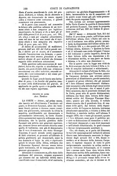 Annali della giurisprudenza italiana raccolta generale delle decisioni delle Corti di cassazione e d'appello in materia civile, criminale, commerciale, di diritto pubblico e amministrativo, e di procedura civile e penale