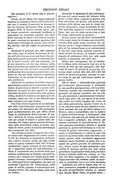 Annali della giurisprudenza italiana raccolta generale delle decisioni delle Corti di cassazione e d'appello in materia civile, criminale, commerciale, di diritto pubblico e amministrativo, e di procedura civile e penale