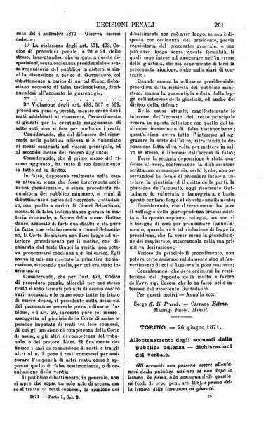 Annali della giurisprudenza italiana raccolta generale delle decisioni delle Corti di cassazione e d'appello in materia civile, criminale, commerciale, di diritto pubblico e amministrativo, e di procedura civile e penale