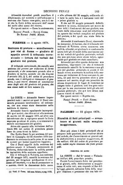 Annali della giurisprudenza italiana raccolta generale delle decisioni delle Corti di cassazione e d'appello in materia civile, criminale, commerciale, di diritto pubblico e amministrativo, e di procedura civile e penale