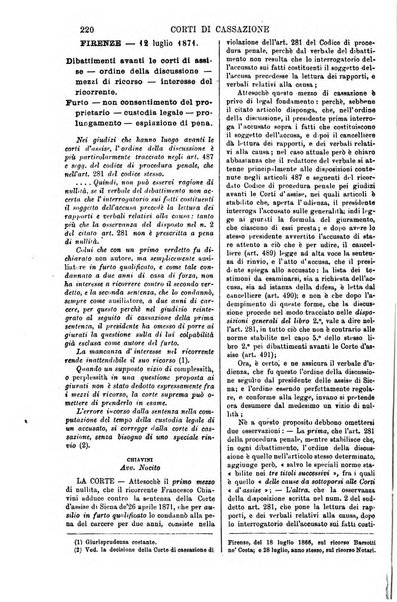 Annali della giurisprudenza italiana raccolta generale delle decisioni delle Corti di cassazione e d'appello in materia civile, criminale, commerciale, di diritto pubblico e amministrativo, e di procedura civile e penale