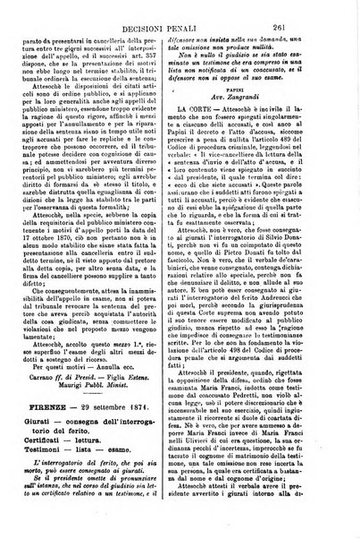 Annali della giurisprudenza italiana raccolta generale delle decisioni delle Corti di cassazione e d'appello in materia civile, criminale, commerciale, di diritto pubblico e amministrativo, e di procedura civile e penale