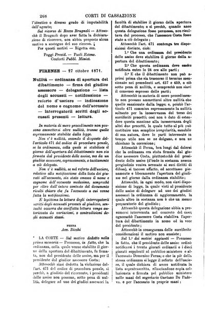 Annali della giurisprudenza italiana raccolta generale delle decisioni delle Corti di cassazione e d'appello in materia civile, criminale, commerciale, di diritto pubblico e amministrativo, e di procedura civile e penale