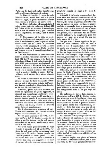 Annali della giurisprudenza italiana raccolta generale delle decisioni delle Corti di cassazione e d'appello in materia civile, criminale, commerciale, di diritto pubblico e amministrativo, e di procedura civile e penale