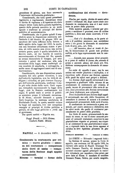 Annali della giurisprudenza italiana raccolta generale delle decisioni delle Corti di cassazione e d'appello in materia civile, criminale, commerciale, di diritto pubblico e amministrativo, e di procedura civile e penale