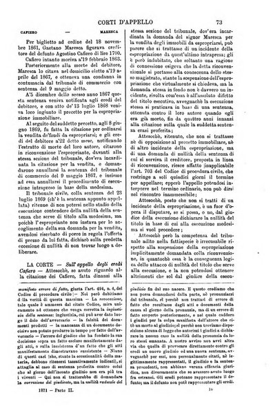 Annali della giurisprudenza italiana raccolta generale delle decisioni delle Corti di cassazione e d'appello in materia civile, criminale, commerciale, di diritto pubblico e amministrativo, e di procedura civile e penale