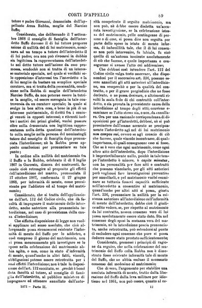 Annali della giurisprudenza italiana raccolta generale delle decisioni delle Corti di cassazione e d'appello in materia civile, criminale, commerciale, di diritto pubblico e amministrativo, e di procedura civile e penale