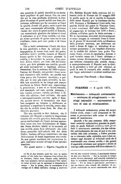 Annali della giurisprudenza italiana raccolta generale delle decisioni delle Corti di cassazione e d'appello in materia civile, criminale, commerciale, di diritto pubblico e amministrativo, e di procedura civile e penale