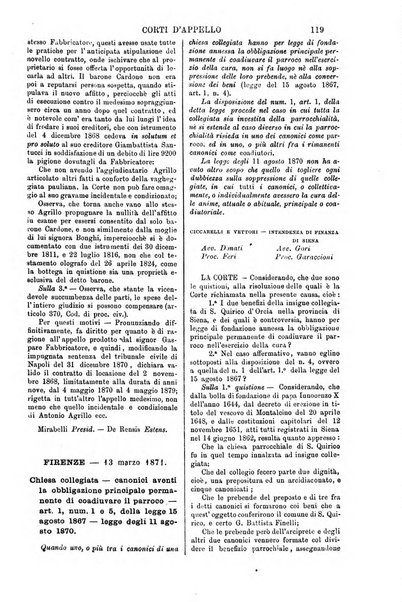 Annali della giurisprudenza italiana raccolta generale delle decisioni delle Corti di cassazione e d'appello in materia civile, criminale, commerciale, di diritto pubblico e amministrativo, e di procedura civile e penale