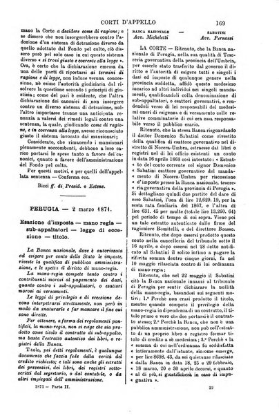 Annali della giurisprudenza italiana raccolta generale delle decisioni delle Corti di cassazione e d'appello in materia civile, criminale, commerciale, di diritto pubblico e amministrativo, e di procedura civile e penale