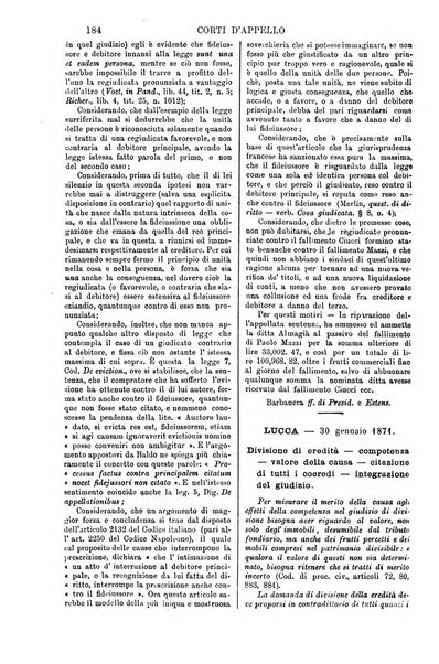 Annali della giurisprudenza italiana raccolta generale delle decisioni delle Corti di cassazione e d'appello in materia civile, criminale, commerciale, di diritto pubblico e amministrativo, e di procedura civile e penale