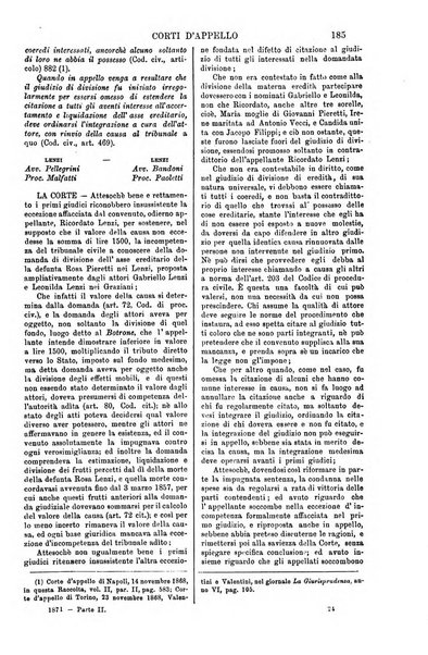 Annali della giurisprudenza italiana raccolta generale delle decisioni delle Corti di cassazione e d'appello in materia civile, criminale, commerciale, di diritto pubblico e amministrativo, e di procedura civile e penale