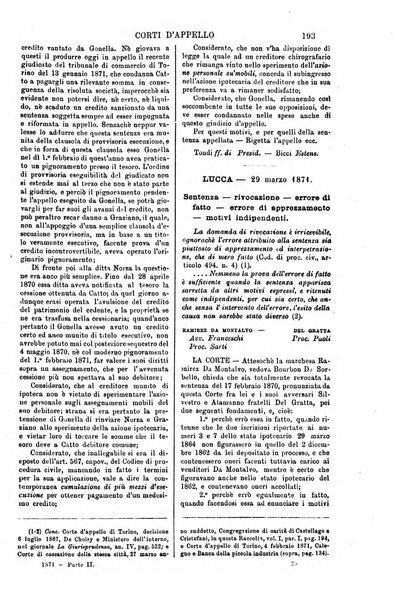 Annali della giurisprudenza italiana raccolta generale delle decisioni delle Corti di cassazione e d'appello in materia civile, criminale, commerciale, di diritto pubblico e amministrativo, e di procedura civile e penale