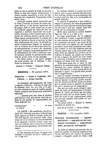 Annali della giurisprudenza italiana raccolta generale delle decisioni delle Corti di cassazione e d'appello in materia civile, criminale, commerciale, di diritto pubblico e amministrativo, e di procedura civile e penale