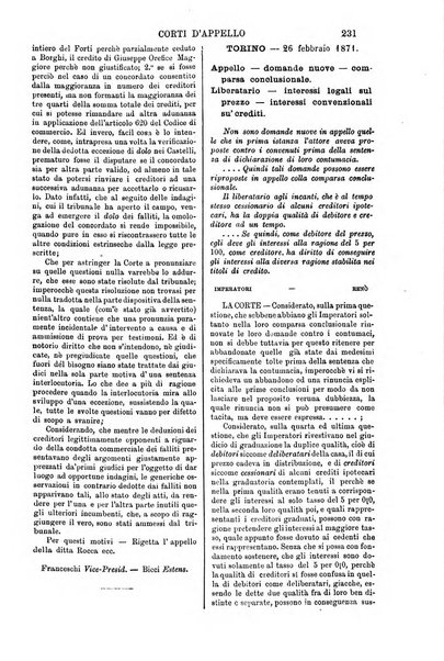 Annali della giurisprudenza italiana raccolta generale delle decisioni delle Corti di cassazione e d'appello in materia civile, criminale, commerciale, di diritto pubblico e amministrativo, e di procedura civile e penale