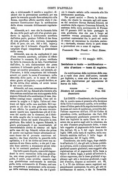 Annali della giurisprudenza italiana raccolta generale delle decisioni delle Corti di cassazione e d'appello in materia civile, criminale, commerciale, di diritto pubblico e amministrativo, e di procedura civile e penale