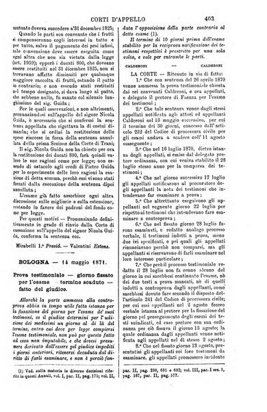 Annali della giurisprudenza italiana raccolta generale delle decisioni delle Corti di cassazione e d'appello in materia civile, criminale, commerciale, di diritto pubblico e amministrativo, e di procedura civile e penale