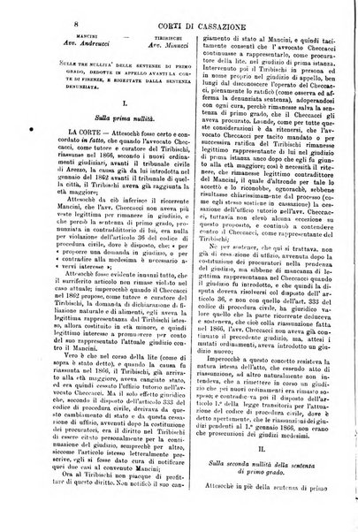 Annali della giurisprudenza italiana raccolta generale delle decisioni delle Corti di cassazione e d'appello in materia civile, criminale, commerciale, di diritto pubblico e amministrativo, e di procedura civile e penale