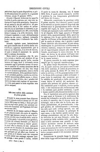 Annali della giurisprudenza italiana raccolta generale delle decisioni delle Corti di cassazione e d'appello in materia civile, criminale, commerciale, di diritto pubblico e amministrativo, e di procedura civile e penale