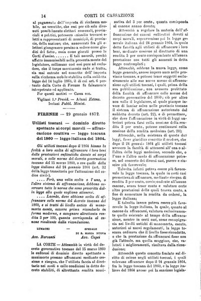 Annali della giurisprudenza italiana raccolta generale delle decisioni delle Corti di cassazione e d'appello in materia civile, criminale, commerciale, di diritto pubblico e amministrativo, e di procedura civile e penale