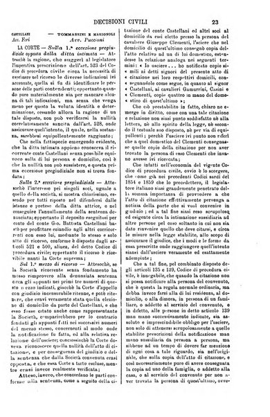 Annali della giurisprudenza italiana raccolta generale delle decisioni delle Corti di cassazione e d'appello in materia civile, criminale, commerciale, di diritto pubblico e amministrativo, e di procedura civile e penale