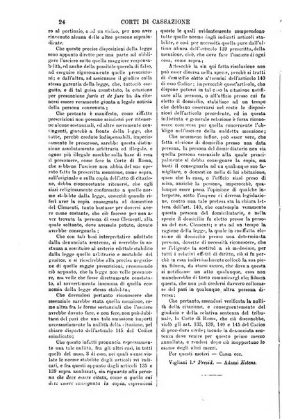 Annali della giurisprudenza italiana raccolta generale delle decisioni delle Corti di cassazione e d'appello in materia civile, criminale, commerciale, di diritto pubblico e amministrativo, e di procedura civile e penale