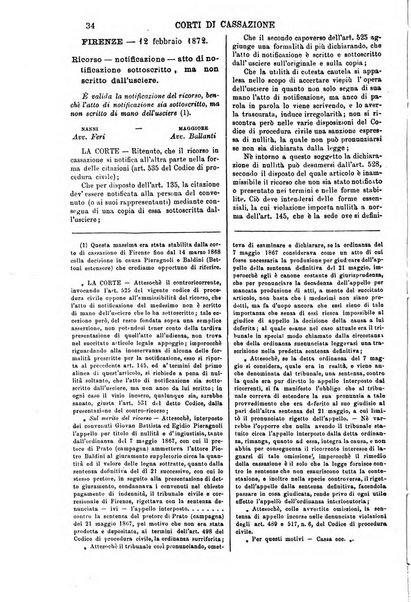 Annali della giurisprudenza italiana raccolta generale delle decisioni delle Corti di cassazione e d'appello in materia civile, criminale, commerciale, di diritto pubblico e amministrativo, e di procedura civile e penale