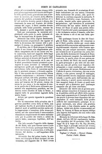 Annali della giurisprudenza italiana raccolta generale delle decisioni delle Corti di cassazione e d'appello in materia civile, criminale, commerciale, di diritto pubblico e amministrativo, e di procedura civile e penale