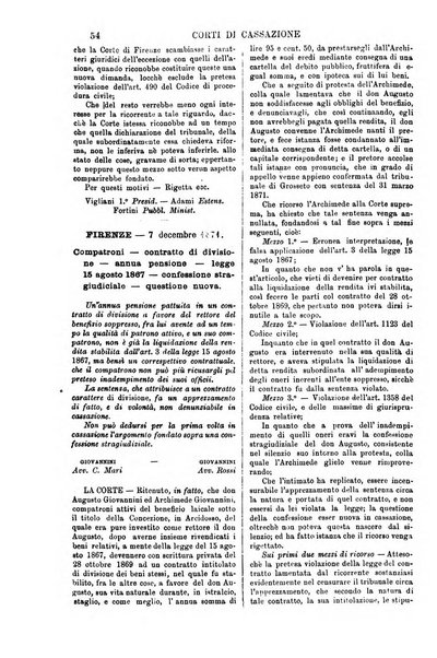 Annali della giurisprudenza italiana raccolta generale delle decisioni delle Corti di cassazione e d'appello in materia civile, criminale, commerciale, di diritto pubblico e amministrativo, e di procedura civile e penale