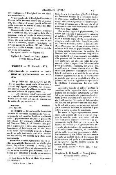 Annali della giurisprudenza italiana raccolta generale delle decisioni delle Corti di cassazione e d'appello in materia civile, criminale, commerciale, di diritto pubblico e amministrativo, e di procedura civile e penale