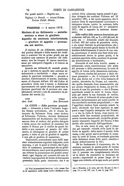 Annali della giurisprudenza italiana raccolta generale delle decisioni delle Corti di cassazione e d'appello in materia civile, criminale, commerciale, di diritto pubblico e amministrativo, e di procedura civile e penale