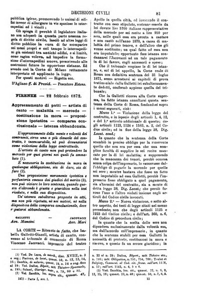 Annali della giurisprudenza italiana raccolta generale delle decisioni delle Corti di cassazione e d'appello in materia civile, criminale, commerciale, di diritto pubblico e amministrativo, e di procedura civile e penale