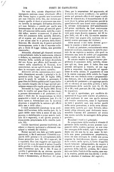 Annali della giurisprudenza italiana raccolta generale delle decisioni delle Corti di cassazione e d'appello in materia civile, criminale, commerciale, di diritto pubblico e amministrativo, e di procedura civile e penale