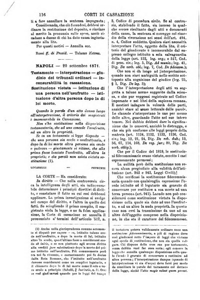 Annali della giurisprudenza italiana raccolta generale delle decisioni delle Corti di cassazione e d'appello in materia civile, criminale, commerciale, di diritto pubblico e amministrativo, e di procedura civile e penale