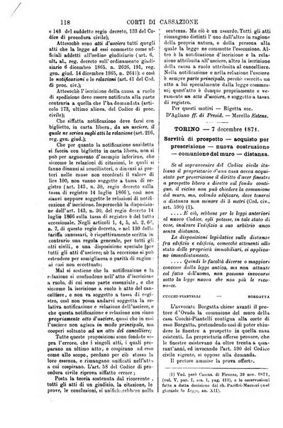 Annali della giurisprudenza italiana raccolta generale delle decisioni delle Corti di cassazione e d'appello in materia civile, criminale, commerciale, di diritto pubblico e amministrativo, e di procedura civile e penale