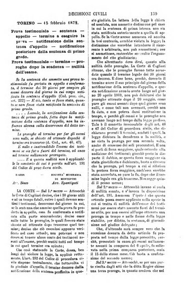 Annali della giurisprudenza italiana raccolta generale delle decisioni delle Corti di cassazione e d'appello in materia civile, criminale, commerciale, di diritto pubblico e amministrativo, e di procedura civile e penale