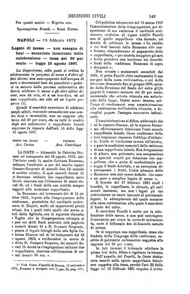 Annali della giurisprudenza italiana raccolta generale delle decisioni delle Corti di cassazione e d'appello in materia civile, criminale, commerciale, di diritto pubblico e amministrativo, e di procedura civile e penale