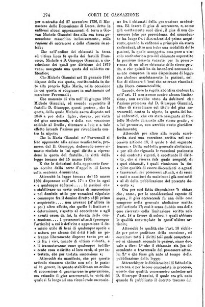 Annali della giurisprudenza italiana raccolta generale delle decisioni delle Corti di cassazione e d'appello in materia civile, criminale, commerciale, di diritto pubblico e amministrativo, e di procedura civile e penale