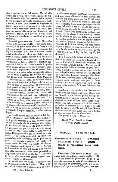 Annali della giurisprudenza italiana raccolta generale delle decisioni delle Corti di cassazione e d'appello in materia civile, criminale, commerciale, di diritto pubblico e amministrativo, e di procedura civile e penale