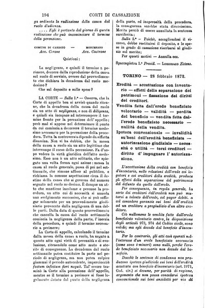 Annali della giurisprudenza italiana raccolta generale delle decisioni delle Corti di cassazione e d'appello in materia civile, criminale, commerciale, di diritto pubblico e amministrativo, e di procedura civile e penale