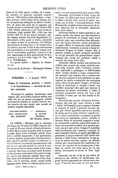 Annali della giurisprudenza italiana raccolta generale delle decisioni delle Corti di cassazione e d'appello in materia civile, criminale, commerciale, di diritto pubblico e amministrativo, e di procedura civile e penale