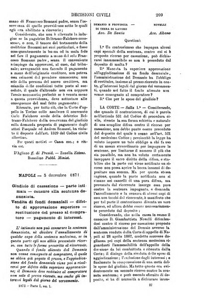 Annali della giurisprudenza italiana raccolta generale delle decisioni delle Corti di cassazione e d'appello in materia civile, criminale, commerciale, di diritto pubblico e amministrativo, e di procedura civile e penale