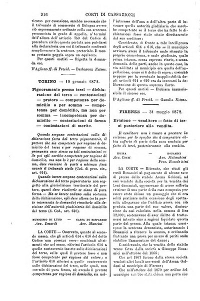 Annali della giurisprudenza italiana raccolta generale delle decisioni delle Corti di cassazione e d'appello in materia civile, criminale, commerciale, di diritto pubblico e amministrativo, e di procedura civile e penale