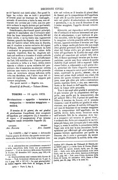 Annali della giurisprudenza italiana raccolta generale delle decisioni delle Corti di cassazione e d'appello in materia civile, criminale, commerciale, di diritto pubblico e amministrativo, e di procedura civile e penale