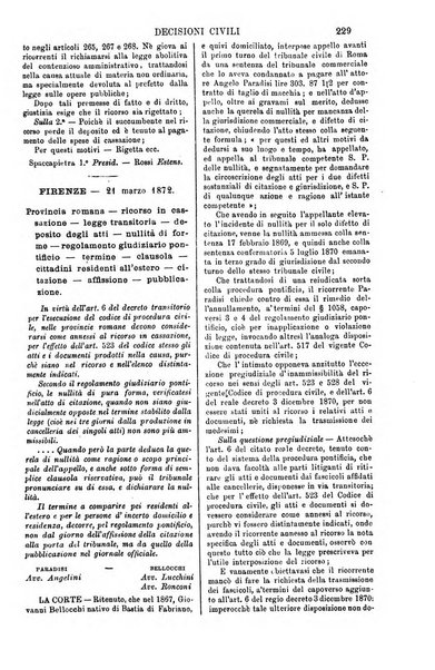 Annali della giurisprudenza italiana raccolta generale delle decisioni delle Corti di cassazione e d'appello in materia civile, criminale, commerciale, di diritto pubblico e amministrativo, e di procedura civile e penale