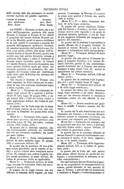 Annali della giurisprudenza italiana raccolta generale delle decisioni delle Corti di cassazione e d'appello in materia civile, criminale, commerciale, di diritto pubblico e amministrativo, e di procedura civile e penale