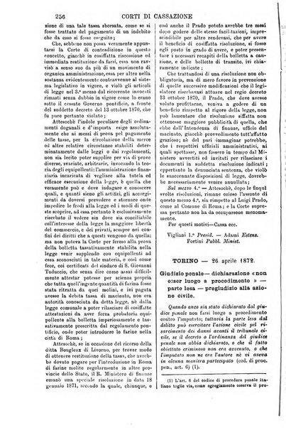 Annali della giurisprudenza italiana raccolta generale delle decisioni delle Corti di cassazione e d'appello in materia civile, criminale, commerciale, di diritto pubblico e amministrativo, e di procedura civile e penale