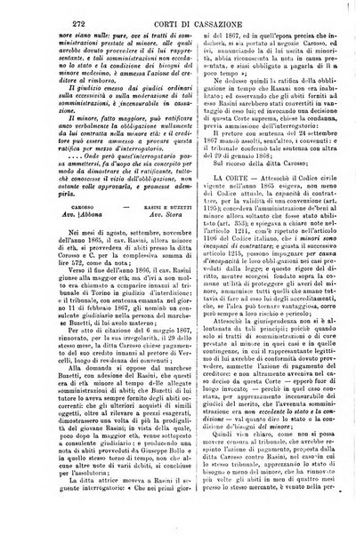 Annali della giurisprudenza italiana raccolta generale delle decisioni delle Corti di cassazione e d'appello in materia civile, criminale, commerciale, di diritto pubblico e amministrativo, e di procedura civile e penale