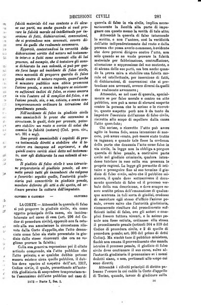 Annali della giurisprudenza italiana raccolta generale delle decisioni delle Corti di cassazione e d'appello in materia civile, criminale, commerciale, di diritto pubblico e amministrativo, e di procedura civile e penale