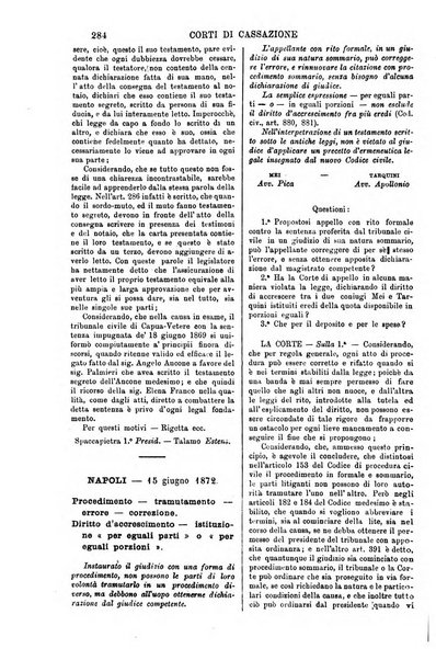 Annali della giurisprudenza italiana raccolta generale delle decisioni delle Corti di cassazione e d'appello in materia civile, criminale, commerciale, di diritto pubblico e amministrativo, e di procedura civile e penale